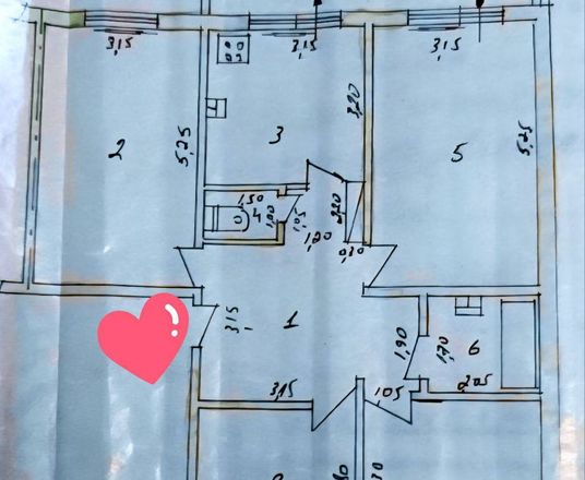 В продаже 4-комн. квартира, 88 м²