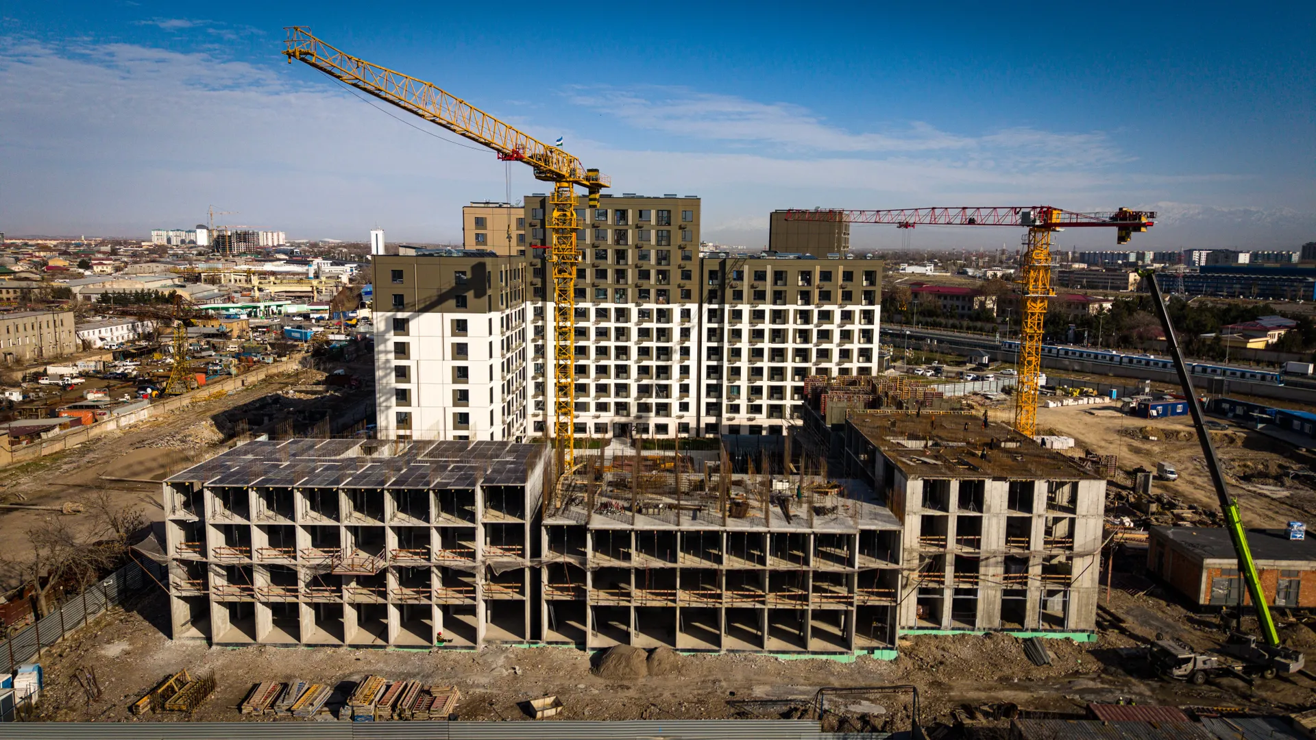 Ход строительства