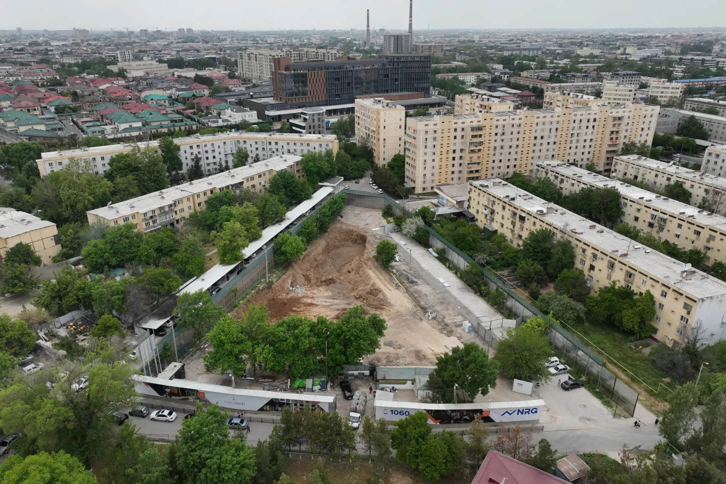 Қурилиш жараёни