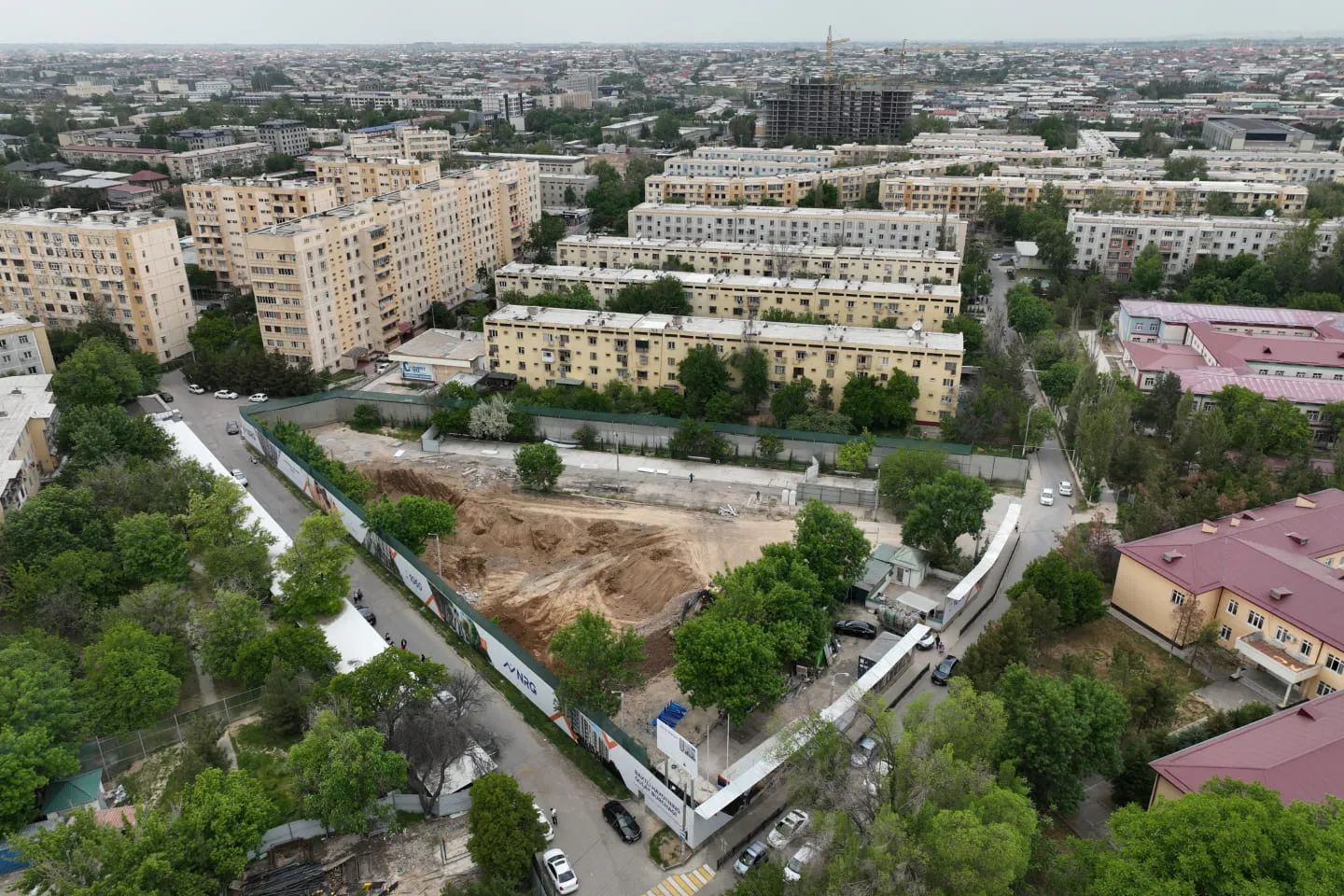 Қурилиш жараёни