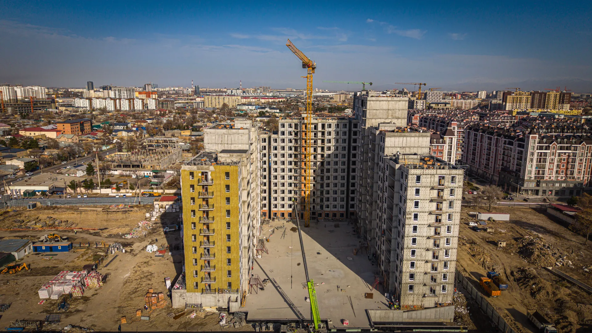 Қурилиш жараёни