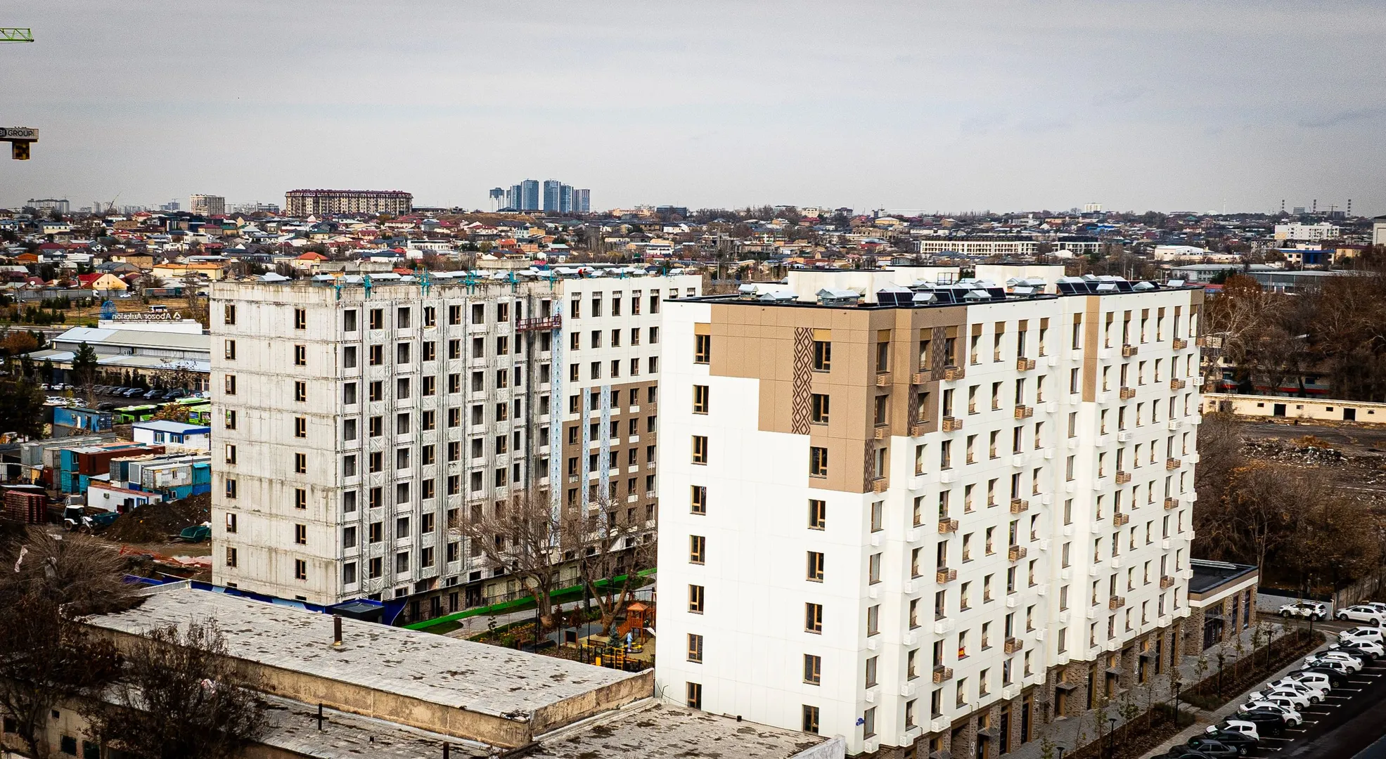 Ход строительства