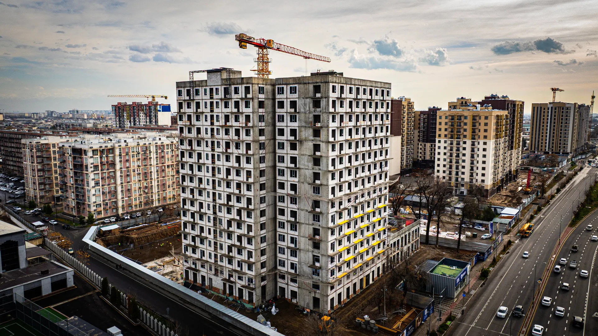 Ход строительства