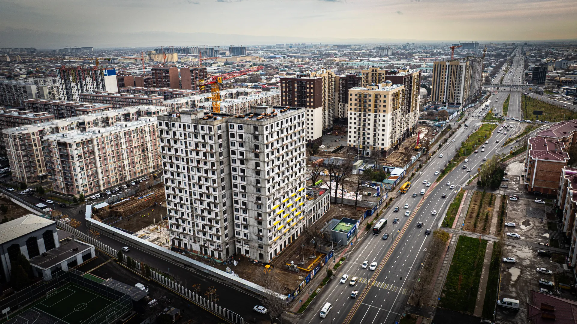 Ход строительства