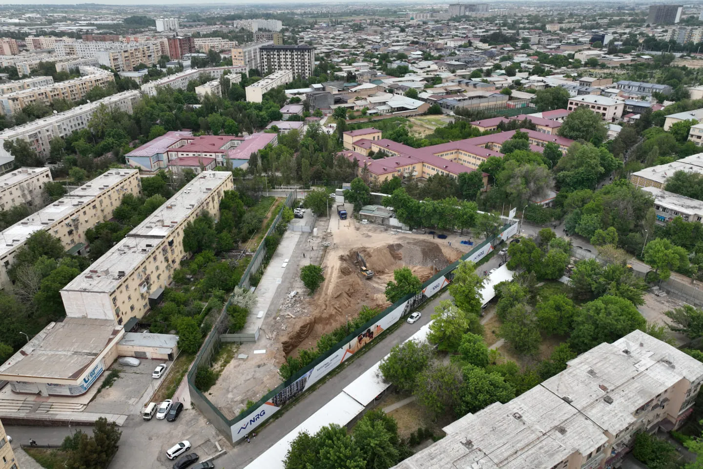 Қурилиш жараёни