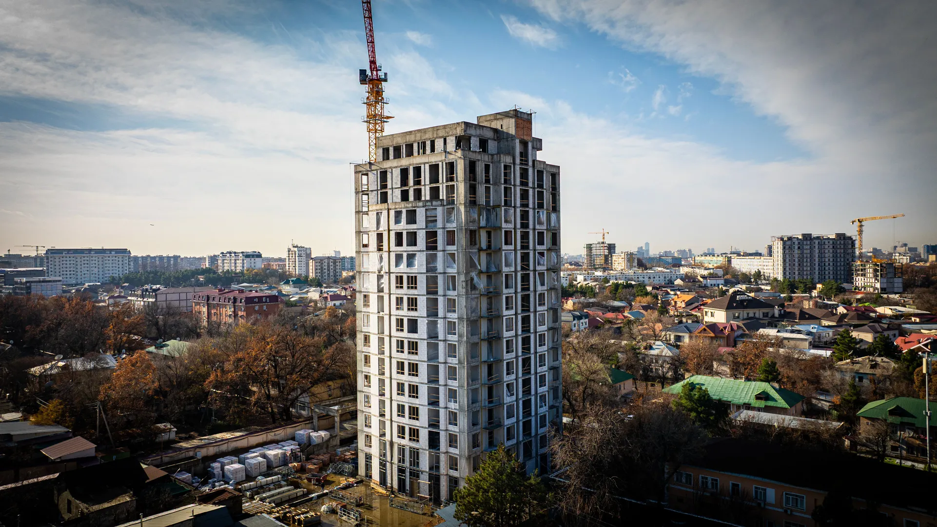 Ход строительства