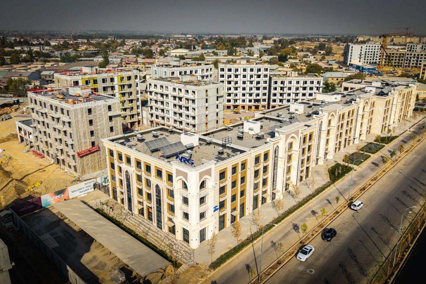 Ход строительства