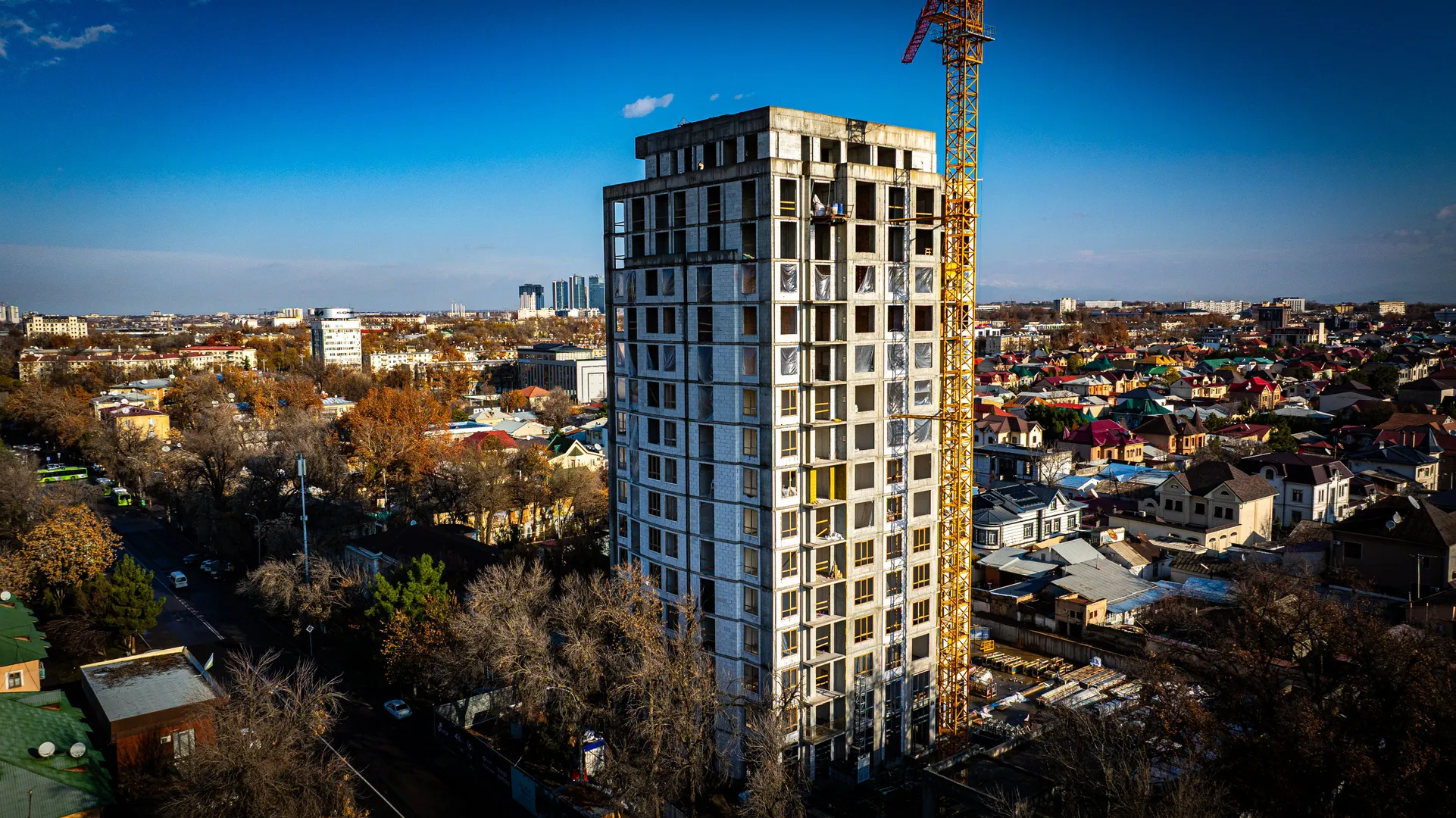 Ход строительства