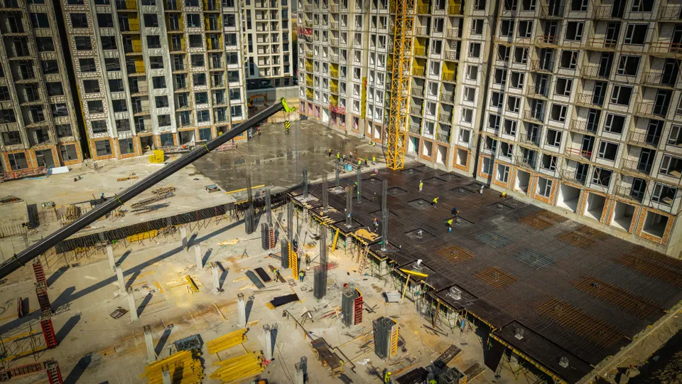 Ход строительства